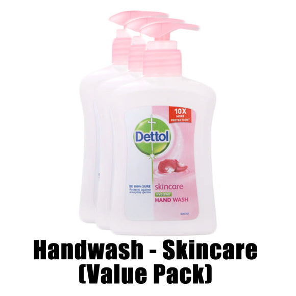 Dettol Anti-Bacterial pH-Balanced Handwash (250ml) (3'/Pack)