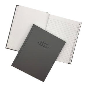 Hard Cover Half Book 200 Pages (Index/A-Z) (HC-26612)