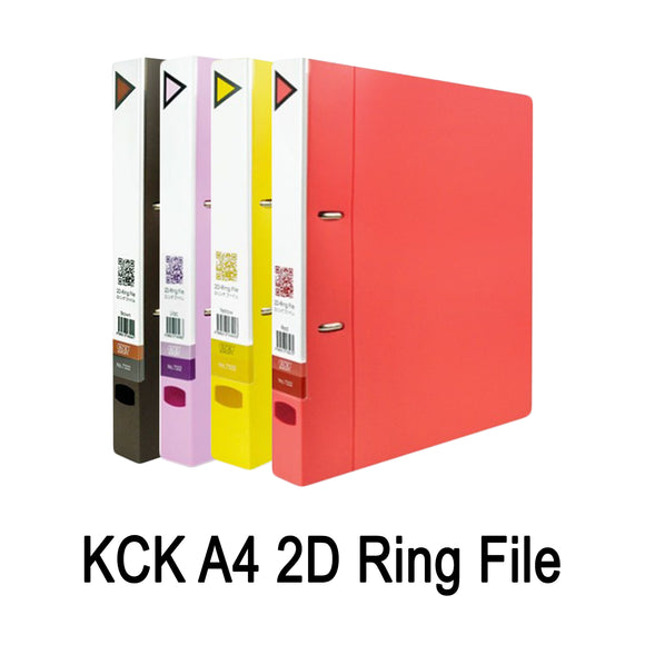 A4 1.5inch PP 2D-Ring File (KCK)