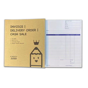 Kingdex NCR 3-Ply Invoice | Delivery Order | Cash Sale Book (KD 8888 / 8888N)