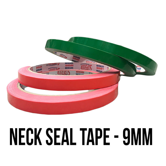 Neck Sealing Tape 9mm (PVC)