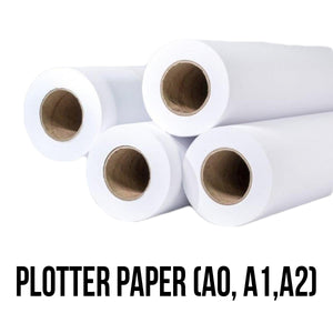 A1 Plotter Paper Roll 594mm X 50m (2" Core)