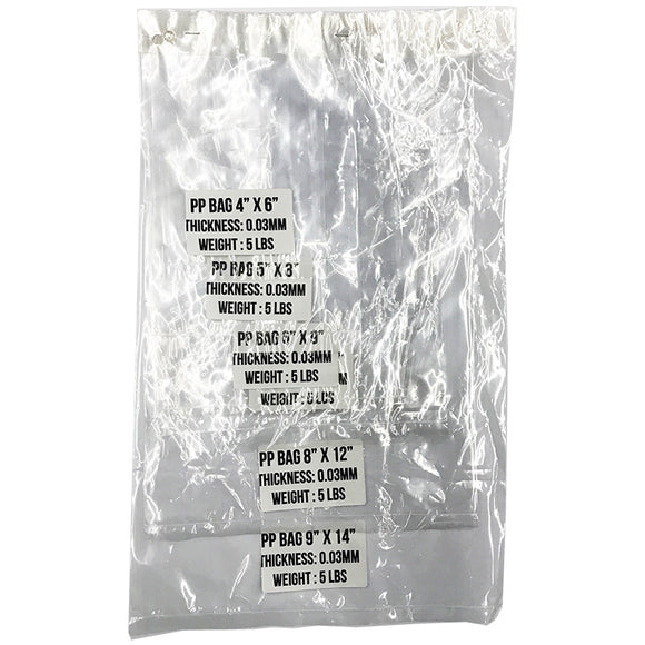 Polypropylene (PP) Plastic Bag