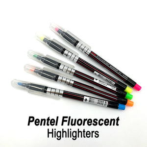 Pentel Fluorescent Highlighters