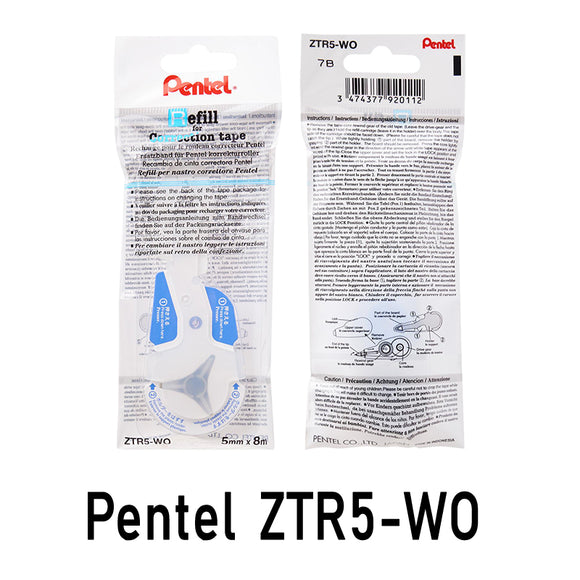 Pentel ZTR5-WO Tape Refill