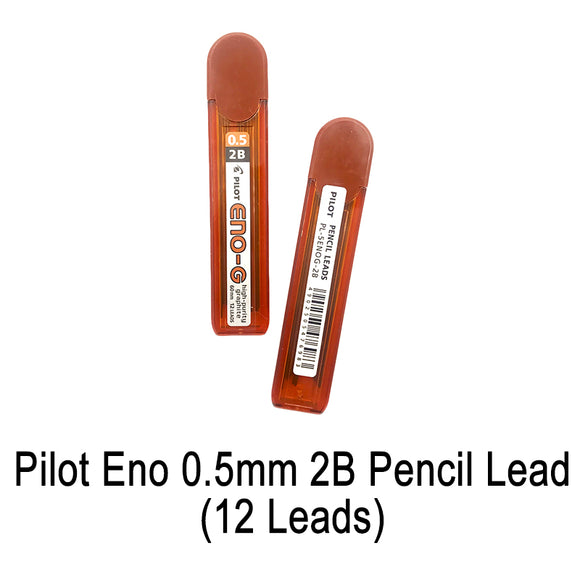 Pilot Eno 0.5mm 2B Pencil Lead (12 leads)