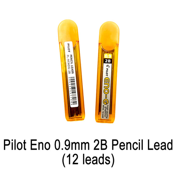 Pilot Eno 0.9mm 2B Pencil Lead (12 leads)