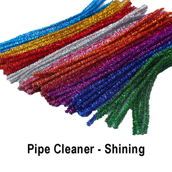 Assorted Colours Pipe Cleaner (30cm) - Pack of 24 pcs