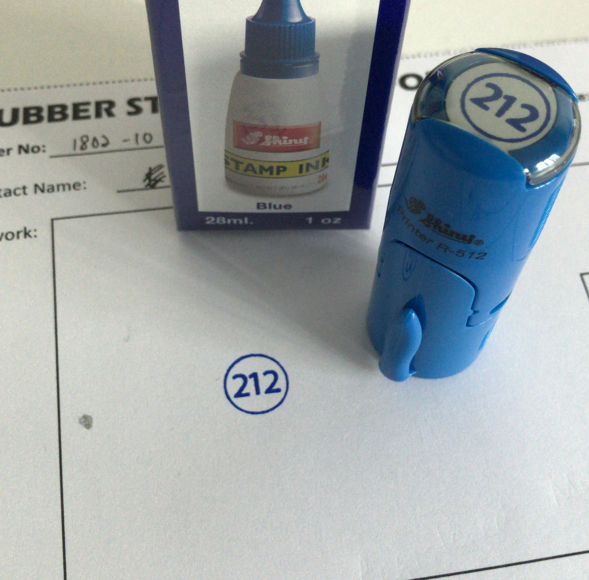 Custom-Made Self-Inking Printer R512 (Max. diameter 11mm) - Best Value ...