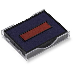 SHINY S-400-7D Replacement Stamp Pad (Blue/Red)