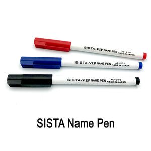 SISTA-VIP Name Pen - Permanent Marker (Fine)