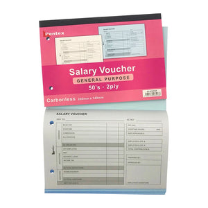 Pentex Salary Voucher 2-Ply NCR