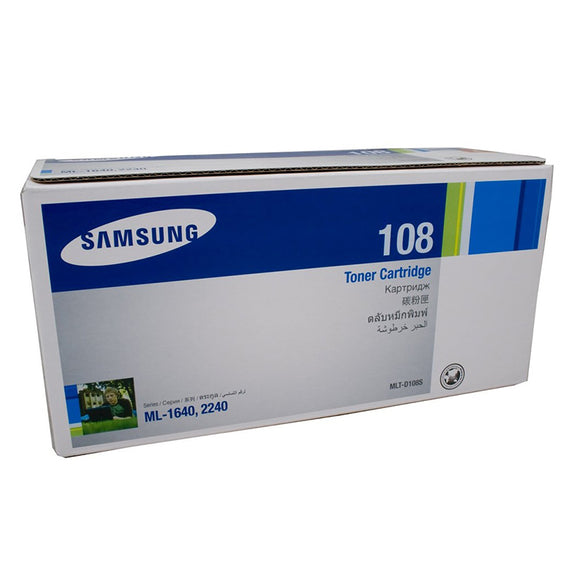 Samsung Toner Cartridge (ML-108) - Black