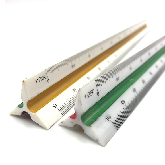 Stationery Triangular Scale Ruler Triangular Scale Ruler - Start Shopping Now – Color Station Website