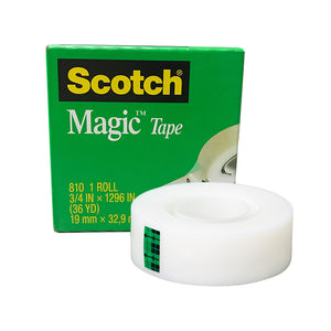 3M Scotch Magic Tape 19mm x 32.9m (810)