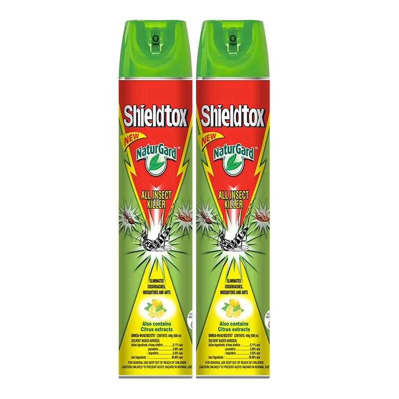Shieldtox Naturgard All Insect Kills Spray (2 x 600ml) – Color Station ...