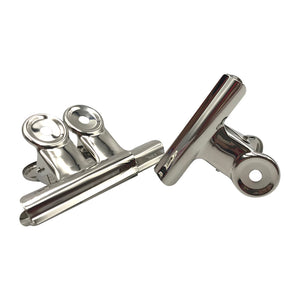 Silver Bull Dog Clips