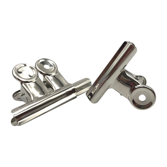 Silver Bull Dog Clips