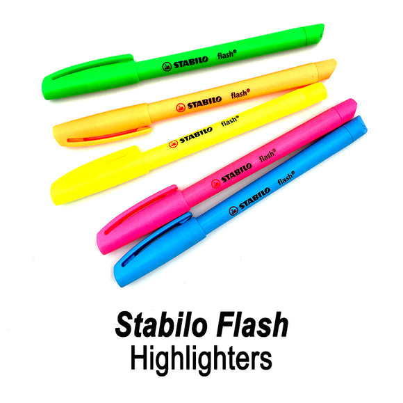 Stabilo Flash Highlighters