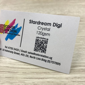 120gsm Fancy Paper - Stardream Digi Crystal (20's)