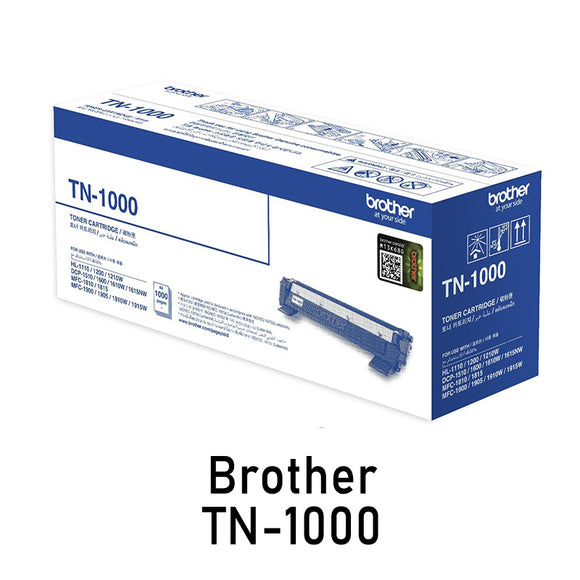 Brother Toner Cartridge (TN-1000) - Black