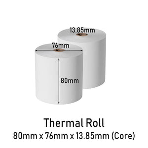 Thermal Paper Roll (80x76x13.85mm)