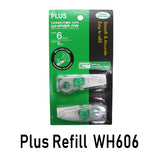 Plus WH-605/6R-2P Correction Tape Refill (Twin Pack)