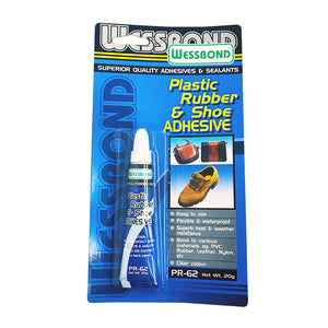 Plastic Rubber / Shoe Adhesive Glue - Wessbond 20g