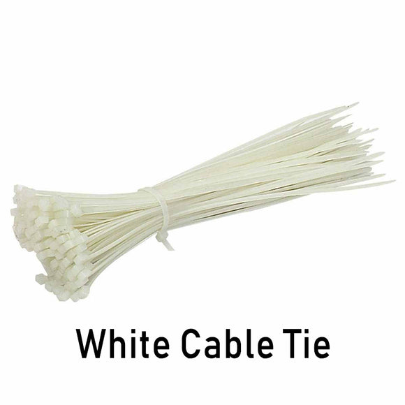 White Cable Tie 3mm x 100mm