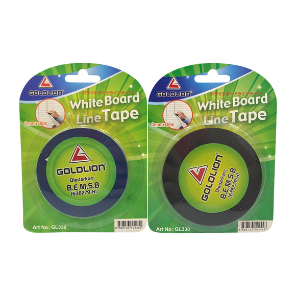 Whiteboard Lining Tape 3mm x 30m