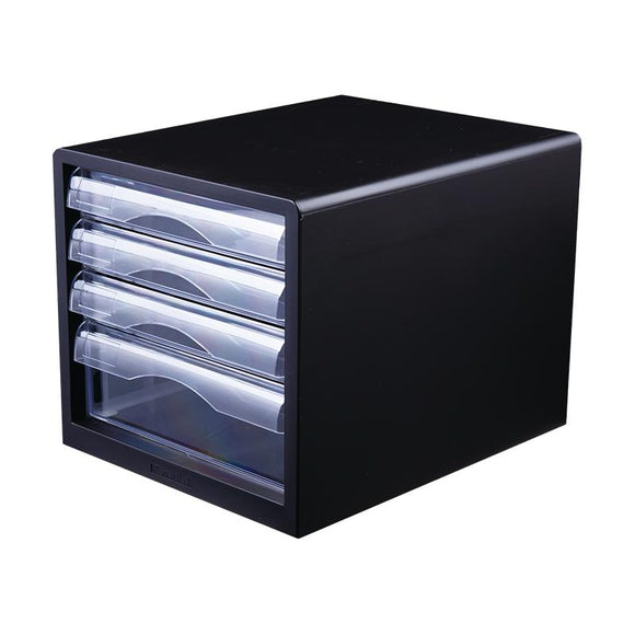 Deli Plastic File Cabinet (4 Drawers) 9774