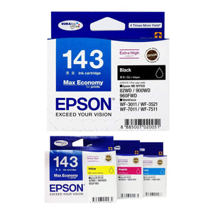 Epson Ink Cartridges 143 (Black & Colours)