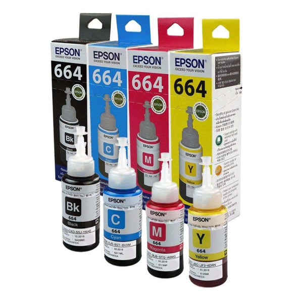Epson T664 Ink - CMYK