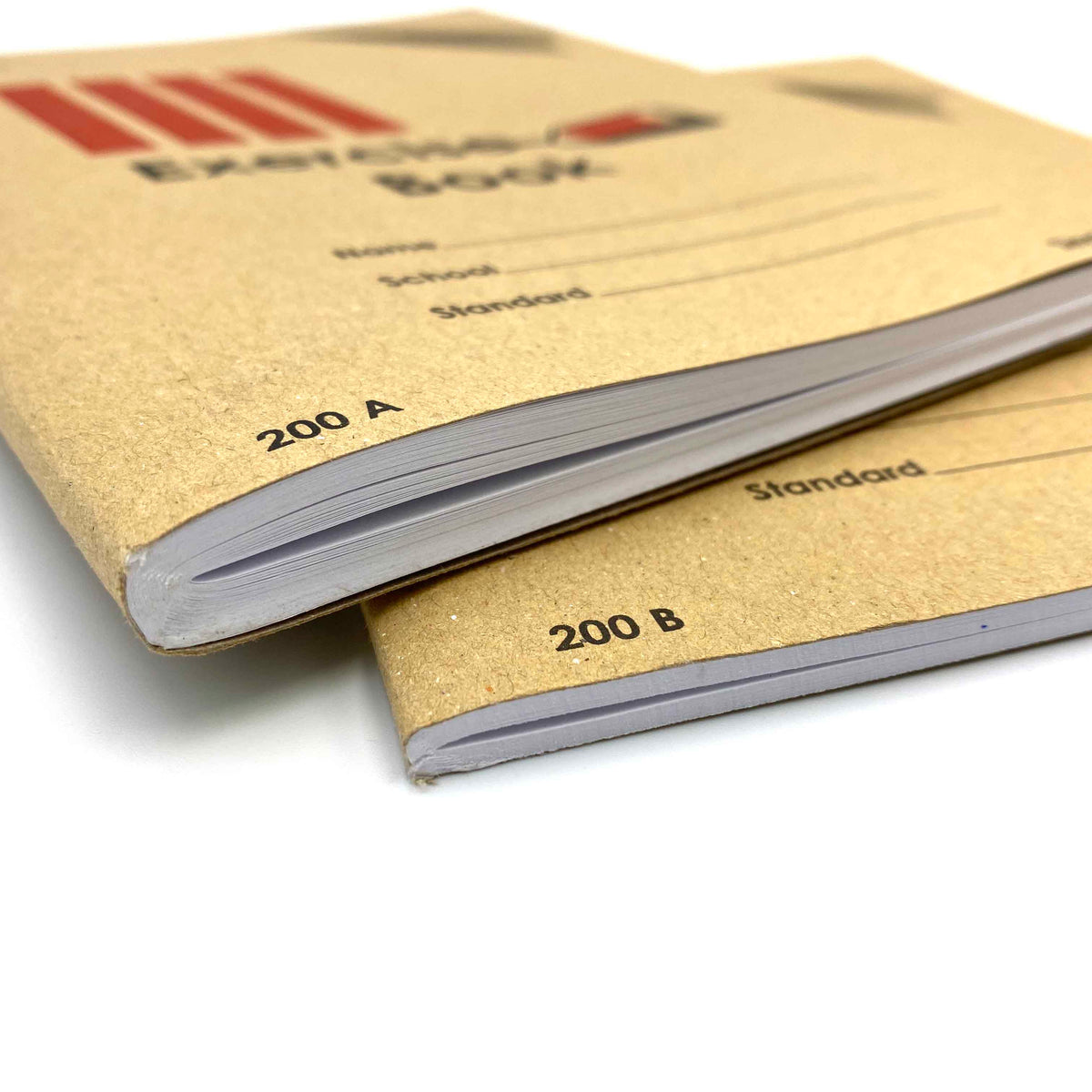 Soft Cover Exercise Book 200A (Single Line) 200 Pages – Color Station ...