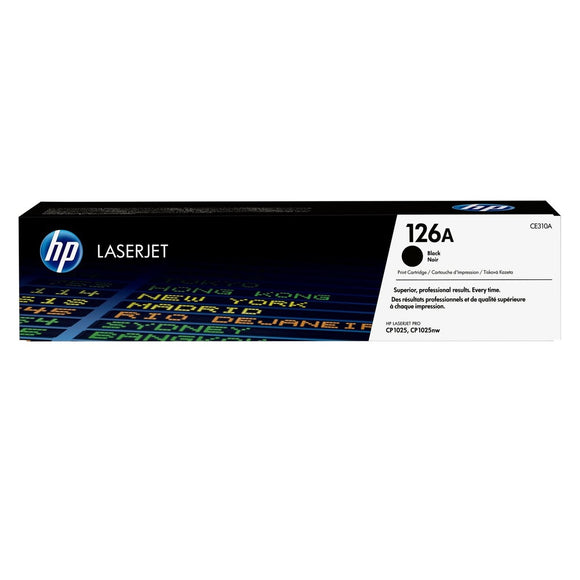 HP Toner Cartridge (126A) CE310A Black