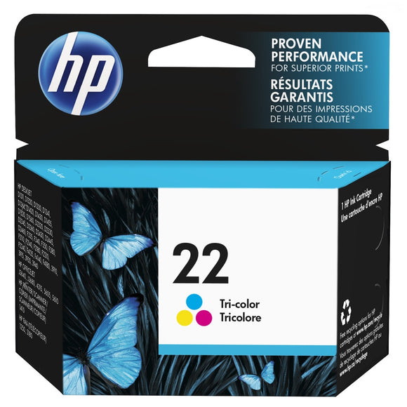 HP 22 Tri-colour Ink Cartridge (C9352AN)