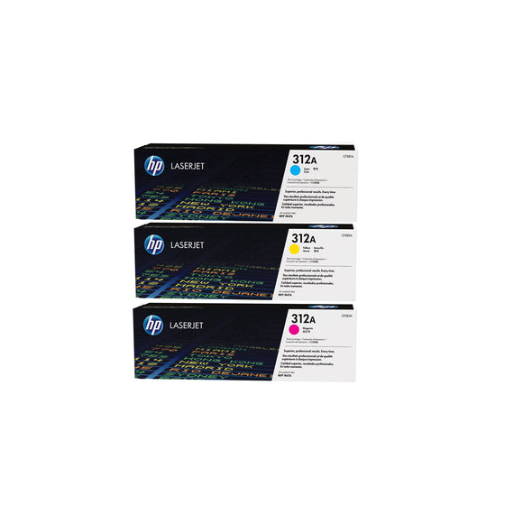 HP Toner Cartridge (312A) CF380A Colour