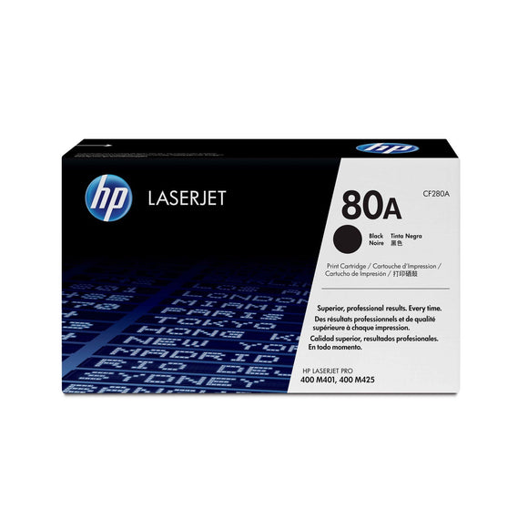 HP Toner Cartridge (80A) CF280A - Black