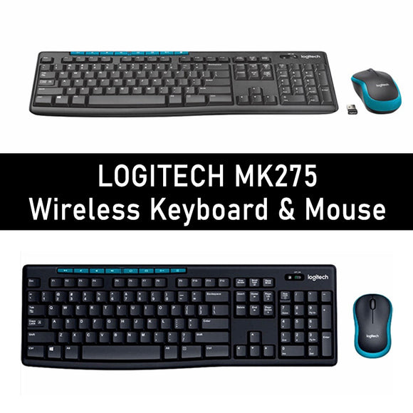 LOGITECH MK275 Wireless Keyboard & Mouse Combo (Export Set)