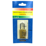 Resettable Number Padlock (Metal Body)