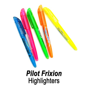 Pilot Frixion Highlighters