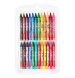 STABILO Child Friendly Yippy-Wax Crayons - Box of 24 (Normal Size)