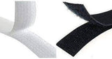 Velcro Hoop and Loop Tape (25mm x 25M) - Black / White Tape Available